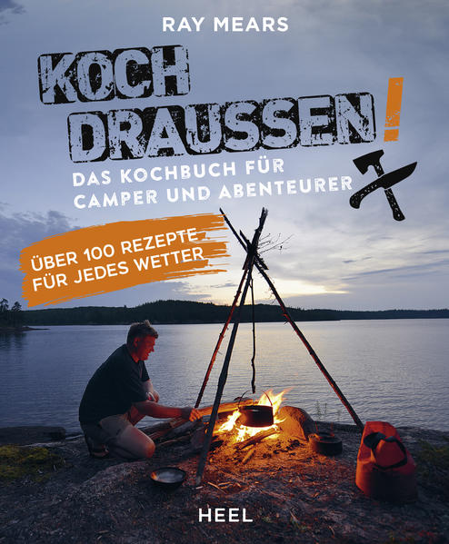 In diesem Buch präsentiert Ray Mears, der „master of bushcraft“, nicht nur 100 köstliche Rezepte für Camper und Abenteurer, sondern führt in die Techniken des Outdoor-Kochens ein. Vom Einrichten einer Tages-Vorratskiste, dem Berechnen der Rationen, dem Aufbereiten von Wasser, der Kochausrüstung, dem Feuer-Entzünden bis hin zum Erlernen verschiedener Kochtechniken - dieses Buch ist das ultimative Survival-Grundlagenbuch für alle, die in der Wildnis unterwegs sind - ob Camper, Paddler, Wanderer oder Bushcrafter. Der Ukraine-Krieg, die Corona-Pandemie, die Flutkatastrophe, die Klimakrise - die Ereignisse in der letzten Zeit haben uns gezeigt, wie wichtig es ist, Nahrung im Krisenfall auch ohne Strom und Gas zubereiten und Wasser selbst entkeimen zu können. Wer sich angesichts der vielen Krisen und Katastrophen in der letzten Zeit mit dem Thema Survival beschäftigt, ist mit diesem Buch ebenfalls bestens bedient. Die Kochtechniken reichen vom Kochen in der Glut, Dünsten in Moos und Blättern (ganz köstlich: das Hühnchen mit Zitrone in Ampferblättern oder das Kaninchen mit wilder Wasserminze im Klettenblatt) bis hin zum Ei am Stock, den Lachs in der Klemme oder ein ganzes Rippchen am Haken über das Feuer gehängt. Der Autor erklärt, wie man einen Flammlachs auf dem selbstgeschnitzten Holzbrett gart oder improvisierte Grills in der Wildnis herstellt. Auch das Braten in der Pfanne auf dem Lagerfeuer braucht etwas Übung. Mit den köstlichen Rezepten und Anleitungen von Ray Mears macht das Braten auf dem offenen Feuer richtig Spaß. Und auch das Kochen von Kaffee, Tee, Reis oder Nudeln gelingt mit den Tipps in diesem Buch viel besser! Schließlich präsentiert der Autor viele leckere Rezepte rund um das Garen im gusseisernen Topf: Ob Dutch Oven, Petromax, Potjie oder Feuertopf - Gerichte von Bierbrot und Dinkelbrot bis hin zu Hühnchen-Potjiekos, Cottage Pie und Rendang-Curry lassen einem das Wasser im Mund zusammenlaufen. Darüber hinaus schildert Mears spannende Erlebnisse und Geschichten seiner Kochabenteuer um die Welt, vom Backen eines Geburtstagskuchens mit Zutaten aus dem Regenwald über das Dämpfen von Fisch nach Maori-Art bis zum Bau eines Erdofens mit einem Pitjantjatjara-Ältesten in der zentralaustralischen Wüste. Ob Sonntagswanderer oder Survivalbegeisterter - dies ist ein wirklich bereicherndes Buch für den Campingurlaub, für Familien, Bushcrafter und alle, die gerne aktiv im Freien sind und Spaß am Aufenthalt in der Natur haben! Ray Mears ist ein weltweit anerkannter Fachmann für Bushcraft, Fährtenlesen und Überleben in der Wildnis und reist die meiste Zeit seines Lebens um die Welt, lebt mit der indigenen Bevölkerung in Wüsten, in Regenwäldern und im arktischen Norden. Den Schwerpunkt seiner Wildnisreisen legt er stets auf die Zubereitung von Speisen. Für dieses Buch hat er eine köstliche Auswahl seiner beliebtesten und bewährtesten Rezepte ausgesucht!