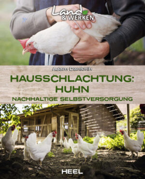 Das beste Fleisch ist einfach das von einem artgerecht aufgezogenem, glücklichen Huhn, das fachgerecht geschlachtet wurde - und von dem Sie genau wissen, woher es stammt! Sie sind Geflügelhalter und möchten selbst schlachten? Dann finden Sie in diesem Buch genaue Anleitungen zum Hausschlachten und zum richtigen Zerlegen der Tiere. Der erfahrene Metzger und preisgekrönte Autor Adam Danforth beschreibt in diesem bebilderten Leitfaden den gesamten Schlacht- und Zerlegeprozess von Hühnern und erläutert, wo Sie schlachten dürfen und welche Schlachtutensilien Sie benötigen. Wer privat Hühner hält, kommt an diesem Thema nicht vorbei: Auch Legehennen müssen irgendwann ersetzt werden oder werden krank. Wer seinen Hühnern den Stress (und sich selbst die Kosten) einer Einschläferung ersparen will, muss sich auch als Hobbyhalter irgendwann mit dem Thema Hühnerschlachtung auseinandersetzen. Ist dieser Schritt getan, gibt Ihnen dieses umfangreiche Handbuch alle nötigen Informationen: Schritt-für-Schritt-Fotos, detaillierte Anleitungen und Kapitel über die notwendigen Werkzeuge und Geräte, die wichtigsten Maßnahmen zur Lebensmittelsicherheit, die Vorbereitung auf die Schlachtung und die schnelle und humane Verarbeitung der Tiere, die Zerlegung der Schlachtkörper in Teilstücke und das Verpacken und Einfrieren uvm. Fazit: Das 1 x1 der verantwortungsvollen Hühnerschlachtung! Unverzichtbar für alle privaten Hühnerhalter