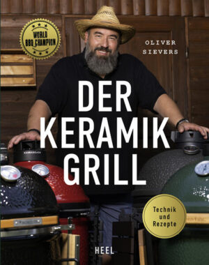 Er ist nicht nur von beeindruckendem Äußeren, er kann auch eine ganze Menge. Der Keramikgrill gilt als der Tausendsassa unter den Grills, er lässt kaum Wünsche offen. Grillweltmeister Oliver Sievers nimmt die vier Platzhirsche Monolith, Big Green Egg und Kamado Joe und The Bastard genau unter die Lupe und zeigt, wie man sie optimal nutzt, welches Zubehör sinnvoll ist und mit welchen Kniffen man zum perfekten Ergebnis kommt. Dabei geht es nicht nur um Handhabung und Technik, sondern auch um das vielfältige Zubehör, das inzwischen Teil der Keramikgrillfamilie geworden ist. Abgerundet wird das umfangreiche, fundierte Handbuch von zahlreichen Rezepten, die die ganze Bandbreite der Einsatzmöglichkeiten der Kamados zeigen: Von Beer Brats über Flat Iron Steak oder Tomahawk Caveman Style bis hin zu Beef Brisket , Hasenrücken auf Chinakohl oder Shrimps-Bagels - lassen Sie sich inspirieren von den ausgefallenen Rezepten und den brillanten Fotos. Ein großformatiges, edles Grillbuch der Extraklasse - Über 200 Seiten mit außergewöhnlichen Rezepten und sensationellen Food-Fotos laden ein zum Schmökern und Schwelgen. Das perfekte Geschenk für Keramik-Griller!