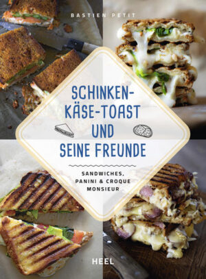 Leckere, schnelle Küche, Genuss ohne große Vorbereitung, unendlich viele Möglichkeiten kein Wunder, dass Sandwiches & Co. so beliebt sind. Man findet sie auf der ganzen Welt als Panini, Tramezzini, Crostini oder Bruschetta, als Toast, Sandwich oder Bagel. Doch Toast und seine Freunde sind viel mehr als einfach nur belegte Brötchen! Bastien Petit, erfolgreicher Blogger aus der Heimat des legendären Kult-Sandwiches Croque Monsieur - es wurde 1910 in einer Pariser Brasserie erfunden - sorgt Seite um Seite dafür, dass uns das Wasser im Mund zusammenläuft. Seine Kreationen sind genauso spektakulär wie einfach zuzubereiten - ob im Backofen, in der Pfanne oder im Kontaktgrill. Und ganz egal, ob mit mediterran, asiatisch oder südamerikanisch, ob herzhaft oder süß - diese Sandwiches können von jedem zubereitet werden, auch von Kindern und Kochanfängern und schmecken einfach jedem. Das Schwierigste ist die Entscheidung, welchen Toast man als erstes ausprobieren möchte! Lassen Sie sich inspirieren von den wundervollen und abwechslungsreichen Rezepten und leckeren Fotos in diesem Buch!