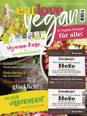 Veganer Genuss für alle eat love vegan ist das farbenfrohe und kreative Rezept-Magazin für alle, die sich bereits vegan ernähren, für alle, die sich zukünftig vegan ernähren möchten - besonders aber auch für alle, die einfach mal die Vielfalt und den Genuss der veganen Küche entdecken und ausprobieren möchten. eat love vegan bietet dazu viermal im Jahr eine Fülle an leckeren Rezepten, die Körper und Seele guttun und Spaß machen. Alltagstaugliche Inspiration für jeden, der sich pflanzlich ernähren und gesund genießen möchte. Vegane Ernährung ist einfach, gesund, schmeckt - und macht Spaß!