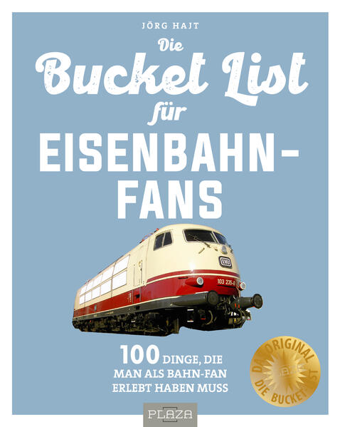 Ob Eisenbahngeschichte oder aktuelle Trends, die Bucket-List für Schienenfreunde unterbreitet 100 Vorschläge und Tipps, die ein Eisenbahnfan gemacht oder gesehen haben muss. Das Eisenbahnmuseum in Nürnberg, der Bahnhof in Antwerpen, ein Bahnfriedhof oder die Highline in New York - Sie können Dinge zuhause machen oder in die weite Welt reisen. Nur eins ist gewiss: Genießen Sie Ihr Hobby und erleben Sie spektakuläre Eisenbahnabenteuer, erfahren Sie Seltsames aus der Welt der Schienen und erhalten Sie gleichzeitig zahlreiche Informationen rund um das Thema Bahnverkehr.