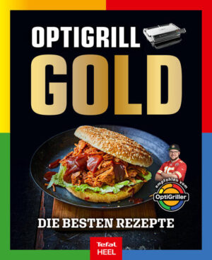 256 Seiten geballte OptiGrill-Power: Der Hype um den OptiGrill, dem Marktführer unter den Indoor-Grillgeräten, ist ungebrochen. Benjamin Hetterich ist „Der OptiGriller“ und begeistert regelmäßig über 182.000 Follower auf Instagram und über 169.000 Follower auf Facebook mit seinen Rezepten, Tipps und Tricks rund um den OptiGrill. Von saftigen Fleischgerichten über herzhafte vegetarische Köstlichkeiten, perfekt gegartem Fisch, kreativen Spießen, unwiderstehlichen Burgern und Sandwiches bis hin zu verführerischen Desserts und Rezepten für die Backschale und den brandneuen OptiGrill „4 in 1". Diese Kategorien bieten für jeden Geschmack und jede Vorliebe gelingsichere Rezepte. Egal, ob bereits ein OptiGrill-Meister oder Einsteiger, diese Rezepte werden die Grillkünste auf ein neues Level heben.