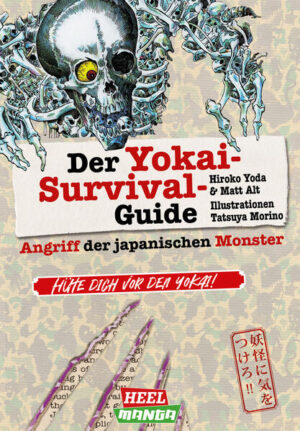 Die magische Welt des alten Japan! Yokai sind übernatürliche Naturwesen, ähnlich wie Geister, die ihren Ursprung im alten Japan haben. Auf der Basis tiefgehender Recherchen und einer Vielzahl von Quellen, u. a. Mikrofilme mit Illustrationen aus dem 18. Jahrhundert aus der National Diet Library in Tokio, wurde dieser Yokai-Survival-Guide zusammengetragen. Er ist ein umfassendes Kompendium über Japans traditionelle Monster und Grusel-Kreaturen und zeigt im Manga-Style die mögliche Erscheinungsform von über 50 Yokai. Informiere dich mit Steckbriefen über die wichtigsten Merkmale, Eigenschaften und Fähigkeiten eines jeden Yokais und bereite dich mit skurril-unterhaltsamen Abwehrtechniken auf Angriffe vor! Entdecke 50 geheimnisvolle Dämonen und Schreckensgestalten aus Japan. Du kennst die Kreaturen aus „Prinzessin Mononoke“ oder „Chihiros Reise ins Zauberland“? Diese sind nicht im Vergleich zu bösartigen Kappa, missgünstigen Kitsune oder waffenschwingenden Tengu! Lerne in diesem praktischen Guide alles über die kuriosen Yokai-Merkmale. Begegne nervigen Nachbarn, charmanten Verführern und fürchterlichen Scheusalen und erforsche historischen Ursprünge der faszinierenden und lebendigen Monstertradition Japans. Wo leben die Kreaturen? Wie kann man sie erkennen? Und, vielleicht am wichtigsten: Wie überlebt man eine Yokai-Begegnung mithilfe der skurrilen und lustigen Abwehrtechniken. Alles Wissenswerte über die 50 bekanntesten Monster Japans in einem Band! Illustriert mit fantastischen Manga-Style-Zeichnungen ist dieses Buch ist eine unschätzbare Quelle für alle, die sich Japan-Horror und die japanische Kultur interessieren. Klare Kaufempfehlung für alle Fans der japanischen Comics, Mangas und Animes!