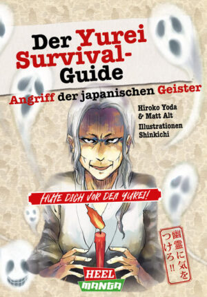 Yurei ist das japanische Wort für „Geist“. Sie sind die Seelen der Toten, die nicht in der Lage – oder nicht willens – sind, ihre sterbliche Hülle zu verlassen. Zwar ist nicht jeder Yurei gefährlich, aber sie alle werden von Wut, Trauer oder Rachegelüsten angetrieben. Manche sind der festen Überzeugung, dass sie noch leben. Lerne 40 gruselige Geister und verfluchte Orte in diesem Jenseits-Guide kennen! Hast du schon dem sexy Geist Oiwa, dem Schrecken von Yotsuva oder Rokujo, dem wütenden Geist aus dem Märchen von Genji, gehört? Tauche in japanische Märchen, die Kultur und Mythologie ein und erfahre alles über die furchterregendsten Geister, Spukorte und okkulte Rituale. Lass dich in einer illustrierten Tour in die (Unter-) Welt entführen und überlebe mit diesem Leitfaden die Begegnung mit dem Übernatürlichen. Entstellte Gesichter, durchscheinende Körper und weiße Grabkimonos – Yurei sind japanische Geister, Seelen der Toten, die nicht in der Lage – oder nicht willens – sind, ihre sterblichen Hüllen zu verlassen und die Menschen heimsuchen. Doch woher stammen diese unheimlichen Wesen? Wie starben sie? Und, vielleicht am wichtigsten: Wie wehrst du einen Yurei-Angri† ab? Folge der Spur der Totengeister bis ins Jenseits und erfahre alles über die furchterregendsten Geister, verfluchten Orte und okkulten Rituale, die heute noch in zahlreichen Manga, Anime und J-Horrorfilmen zu finden sind. 40 Steckbriefe berühmter Geister, unterhaltsam und fundiert recherchiert und illustriert im Manga-Style – dieses Buch ist ein Muss für jeden Liebhaber der ungewöhnlichen und skurrilen japanischen Geistergeschichten und das perfekte Geschenk für alle Fans japanischer Pop-Kultur!