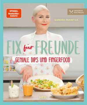 Nur wenige Wochen nach Erscheinen haben die Fix ohne Fix -Kochbücher der Spiegel-Bestseller-Autorin Sandra Franitza die Bestseller-Listen gestürmt! Nun macht die Erfolgsbloggerin von Sandras Kochblog mit ihrem neuen Buch Lust auf nette Abende mit Freunden und Familie. Wer liebt es nicht, wenn aus einem „Ich mach’ nur eine Kleinigkeit“ für das gemütliche Beisammensein mit Freunden und Familie schnell ein Festmahl mit lauter Köstlichkeiten wird? Dieses Buch liefert mit über 60 leckeren Rezepten endlich die unkomplizierte Antwort auf die immer wiederkehrende Frage: „Was bringe ich zur nächsten Party mit?“ Wer auf der Suche nach ein paar leckeren Inspirationen ist, die man zu einem geselligen Zusammentreffen zu einem Gläschen Wein & Co. servieren kann, der wird Sandras Buch lieben. Die Rezepte sind auch bestens als Starter und/oder Beilagen fürs Grillen geeignet. Denn neben den über 25 Dips und Kräuterbutter-Rezepten könnt ihr euch auf kleine Häppchen als Fingerfood sowie superschnelle Salat- und Brot-Rezepte freuen. Bei den über 25 Dip- und Pasten-Rezepten werden auch auch Dip-Experten fündig: Ob ein schneller Dip aus eingelegten Peperonis oder die Creme aus geraspelten Möhren, ob Bacon-Röstzwiebel-Creme oder Feigen-Walnuss-Dip - alle Pasten sind alltagstauglich, schnell gemacht und schmecken super! Die über 20 Brot & Brötchen- und Blätterteig-Rezepte und die Snacks aus dem Ofen zaubern aus Fertig-TK-Ware eine große Wundertüte an raffinierten und günstigen Party-Snacks: Ein selbstgemachter Brötchenkranz, flotte Sesamringe, Flammkuchen-Laugenbrezeln oder Ofenbrot-Variationen: Ob Familienessen, Studenten-WG, Teenagerparty oder Kindergeburtstag - diese Rezepte sind kinderleicht und schmecken hundertpro! Außerdem gibt es 10 Salatrezepte, mit denen man Leckeres fürs Salatbuffet zaubern kann: Neben genialen Rezeptvariationen von Klassikern wie Nudel-, Tomaten- und Kartoffelsalat liefert Sandra in „Fix für Freunde“ auch kreative Salatrezepte von Gurken-Melonen-Salat mit Mozarella oder Ofenkartoffelsalat mit Speck bis hin zum Coleslaw. Und on top gibt es 6 Rezepte für ganz fixe originelle Salat-Dressings. Perfekt für alle Anfänger und Fortgeschrittene und ein Rezept leckerer als das andere. Die Fotos sind appetitlich und authentisch - genauso wie es dann auch später auf dem gedeckten Tisch aussieht. Fazit: Das neue Kochbuch von Sandra ist absolut genial und wird garantiert täglich zum Einsatz kommen!