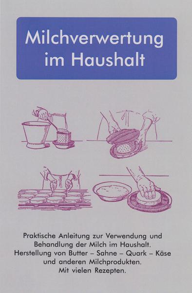 Noch bis in die 1940er Jahre war es allgemein auf dem Lande üblich, die Milch zu allerlei verschiedenen Produkten selbst weiter zu verarbeiten. So entstanden in dieser Zeit sehr einfache, aber praxisorientierte Anleitungen, die alles wissenswerte für die Landbevölkerung zusammenfassten. Dieses Buch zeigt sämtliche Arbeitsschritte vom Melken, von der Rohmilch, bis zur Käseherstellung und noch eine Fülle von Rezepten rund um das Thema Milch. Heute konsumieren die meisten Menschen Milch und ihre Produkte, ohne um deren Herstellungsverfahren zu wissen. Dieses Buch bietet dem Interessierten eine Fülle von Information rund um's Thema Milch, gerade im Hinblick auf die Selbstversorgung mit Milchprodukten. Inhalt u.a.: Die Milch Verarbeitung der Milch Die Butterbereitung Die verschiedenen Milcharten Die Konservierung der Milch Die Käsebereitung (verschiedene Sorten) Käsesepeisen Milchspeisen Süddeutsches Milchkochbuch mit 100 Rezepten (dieser Teil in Frakturschrift) Neufassung der Ausgabe von 1934 in moderner Schrift, 92 Seiten, A5, 26 Abbildungen.