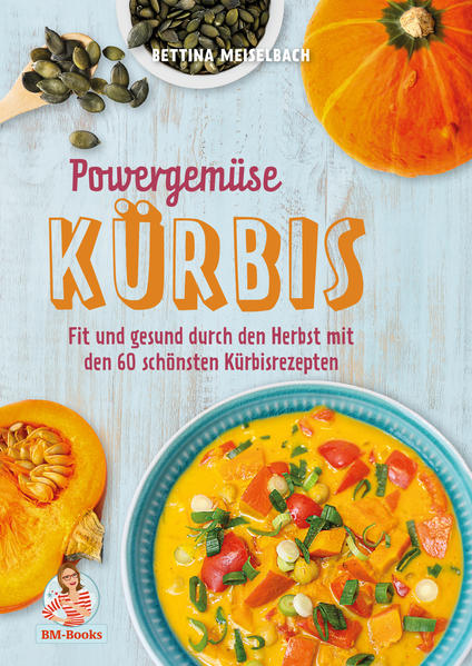 Kürbisse sind perfekte Nährstoffpakete, um die Vitamin- und Mineralstoffspeicher für den Winter aufzuladen und das Immunsystem zu stärken. Ein echtes Powergemüse, das seinesgleichen sucht und zugleich ein wandlungsfähiger Tausendsassa, der herrlich schmeckt. Der Kürbis erfreut sich wachsender Beliebtheit und ist inzwischen in großer Vielfalt in den Läden angekommen. Hokkaido-Kürbis und Butternut-Kürbis sind dabei die gängigsten Vertreter. Im Buch «Powergemüse Kürbis» sind 60 Rezepte enthalten, die beweisen wie lecker und flexibel der Kürbis ist. Es gibt eine Reihe von Kürbissuppen, denn ohne den Klassiker schlechthin geht nichts. Die Winter-Kürbis-Gulaschsuppe und der indische Kürbistopf mit Kichererbsen machen Suppenliebhaber kürbisglücklich. Wer bereits mit Kürbis in den Tag starten möchte, kann aus süßen und herzhaften Frühstücksideen wählen. Ob Schoko-Kürbisjoghurt oder Kürbisfrittata mit Chorizo, für jeden Geschmack ist etwas dabei. Zubereitungen mit Fleisch und Fisch und eine Vielzahl von Veggie-Rezepten sind ebenfalls im Buch. Von den Ali-Baba-Meatballs mit orientalischem Ofenkürbis, über Seelachs auf Mandel-Grünkohl-Kürbispüree mit Senf-Schlemmerdip, bis hin zu Hokkaido-Kürbis-Spareribs mit Knoblauch-Skyr-Dip, bleibt kein kulinarischer Wunsch offen. Zu guter Letzt kommen noch köstliche Backrezepte, denn Kürbis macht auch in nussigen Schoko-Kürbislebkuchen, Kürbis-Cheesecake-Muffins und im herzhaften Apfel-Kürbisbrot eine gute Figur. Neben den vielfältigen Rezepten gibt es eine Fülle von spannenden Informationen rund um den Kürbis. Von der Geschichte und Botanik, über den Anbau im eigenen Garten, die verschiedenen Sorten, bis hin zu den gesunden Inhaltsstoffen, durch die der Kürbis zum heimischen Superfood wird. Gesund schlemmen ist so einfach, mit dem Powergemüse Kürbis und den schönsten Kürbisrezepten.