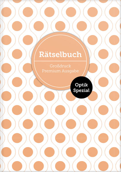 „Optik Spezial“ Band 1 der erfolgreichen Deluxe-Rätselbuch-Reihe mit extra großer Schrift für ältere Leute, Senioren und Rentner. In dem umfangreichen Rätselheft (DIN A4) sind klassische Fehlersuchbilder, Kreuzwortmosaike, Wörterverstecke, Tüftelkreuzworträtsel sowie viele weitere Rätsel enthalten - von leicht bis schwer ist für jeden Geschmack was dabei. Das Rätselbuch mit Großdruck und insgesamt 128 Rätsel auf 128 Seiten ist durch die große Schrift sehr gut lesbar und deswegen besonders gut für Senioren und Rentner geeignet. Durch das stabile Papier können Sie auch gut umblättern, wenn Sie nicht mehr so gut greifen können. Fördern Sie Ihre Konzentration und Gedächtnis - so bleiben so bis ins hohe Alter fit. Mit den Rätseln für Erwachsene haben Sie nicht nur einen kurzweiligen Zeitvertrieb, sondern halten auch Ihren Geist auf Trab. Das Kreuzworträtselheft eignet sich auch ideal als Geschenk für Oma und Opa. Der große Rätselspaß für alle Freunde des Denksports. Am Ende des Buches gibt es zu allen Rätseln die passenden Lösungen. Folgende Rätseltypen sind im Buch enthalten: • Fehlersuchbilder • Kreutzwortmosaike • Labyrinthe • Tüftelkreuzworträtsel • Wörterverstecke • Würfel zählen • Zitat zwischen Zahlen