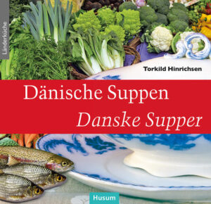 Klassische Suppen sind ein wichtiger Beitrag zur dänischen Kulturgeschichte. Dieses Buch bietet viele Möglichkeiten, selbst so zu kochen wie ehemals die dänischen Großmütter und Urgroßmütter. Je nach Gelegenheit zu Alltag oder Fest und jeder Jahreszeit mit guten, „ehrlichen“ Zutaten. Torkild Hinrichsen führt uns zu den Kochtraditionen der letzten 200 Jahre mit passenden Suppengenüssen für jede Jahreszeit und jeden Geldbeutel. Suppen können Vorgericht, Zwischenmahlzeit, Hauptgericht oder sogar Nachtisch sein. Manche genießt man heiß, andere kalt und manche gibt es nur als Kräftigung und Heilmittel. Viele der alten bäuerlichen und bürgerlichen Suppenspeisen sind gewöhnungsbedürftig, dürften aber bald auch für deutsche Leser zur familiären Lieblingsspeise werden. Der Kulturhistoriker Torkild Hinrichsen ist durch seine dänischen Wurzeln eng mit der dänischen Küche und Esskultur verbunden und nutzt zu den vielen familiären Überlieferungen auch die klassischen Kochbücher des 19. und frühen 20. Jahrhunderts, wie Madam Mangor (1837), Fru Nimb (1888), Fröken Jensen (1901) und weitere. Die Rezepte sind alle von ihm selbst nachgekocht und meist leicht zu verwirklichen.