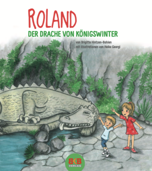 Als Mia und Paul mit ihren Großeltern auf den Drachenfels fahren, ist der steinerne Drache aus der Nibelungenhalle verschwunden. Die Kinder machen sich heimlich auf die Suche und treffen auf einen lebendigen Drachen. Seine Erzählung von der Begegnung mit dem Helden Siegfried klingt ganz anders als die, die sonst verbreitet wird. Ganz schnell geraten die drei in ein Abenteuer, das sie auf den Drachenfels und zum Rolandsbogen führt.