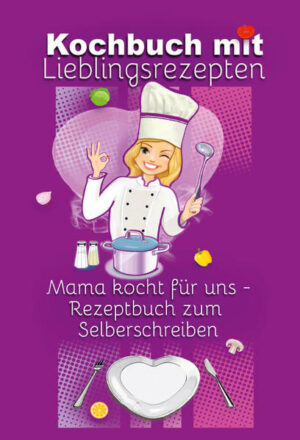 Meine Rezepte im Rezeptbuch zum Selberschreiben liebevoll aufbewahren. 130 Seiten bieten pro Doppelseite Platz für 60 Lieblingsrezepte mit Register. Ein schönes Notizbuch, welches man sich selbst oder einem lieben Menschen schenken kann. Suchen Sie ein schönes Buch zum Notieren Ihrer eigenen Rezepte oder der besonders leckeren Rezepte aus anderen Kochbüchern? Sie sind es leid, mit Kopien in Ordnern oder überhaupt der Zettelwirtschaft zu leben oder ständig in zig Kochbüchern nach dem einen tollen Rezept zu suchen? Sie sind gern selbst bei den Rezepten kreativ und zaubern die tollsten Eigenkreationen? Doch wo nur alles als Erinnerung oder Weitergabe an die Kinder, Eltern, Freunde und Bekannte festhalten? Oder geben Sie anderen Rezepten gern noch Ihre persönliche Note, damit es noch besser schmeckt? Kennen Sie auch Rezepte, die Zutaten haben, die Ihnen nicht gefallen und Sie würden diese gern in andere tauschen und daraus einfach eine neue Rezeptvariante nach Ihrem Geschmack kreieren? Vielleicht suchen Sie auch einfach nur ein schönes Geschenk für den nächsten Geburtstag, zu Weihnachten, für den Muttertag, Vatertag oder für einen anderen Anlass, bei dem man mit einem solchen Geschenkbuch Freude bereiten kann. Wenn Sie auch nur eine der Aussagen / Fragen mit Ja bestätigt haben, dann ist dieses Rezeptbuch zum Selberschreiben genau das Richtige für Sie. Mal kurz hineingeblättert, was Sie erwartet: Liebevoll gestaltete Seiten mit * dem Namen und ob man sich das Rezeptbuch selbst geschenkt hat oder von einem lieben Menschen geschenkt bekommen hat. * Nummerierte Seiten und ein Register / Inhaltsverzeichnis zum Ausfüllen, damit Sie immer den Überblick haben und Ihre Lieblingsrezepte schnell in dem Notizbuch finden können. * Pro Rezept kann man 2 Seiten ausfüllen. * Nur der obere Teil ist als Vorlage zum Ausfüllen gedacht, mit Rezeptname, der Zubereitungszeit, für wie viele Personen das Rezept geeignet ist und welche Zutaten hineinkommen. * Der Rest dient zur freien Nutzung, denn jeder schreibt anders und manche Zutatenlisten sind lang, andere eher kurz. Manche möchten vielleicht Nährwertangaben, Zubehör, Schwierigkeitsgrad, Sterne Bewertungen, kleine Zeichnungen oder persönliche Notizen zum Gericht ergänzen. Daher sind die Seiten weder gepunktet, liniert oder kariert, sondern blanko belassen, damit Sie den Platz optimal nach Ihren Wünschen gestalten können. * Am Ende des Buches gibt es noch das Lieblingsrezept des Verlags: Möhren-Orangen Cremesuppe mit Ingwer Merkmale: * Viel Raum für insgesamt 60 Koch- und Backrezepte auf 120 Seiten zur freien Nutzung. * Insgesamt 130 Seiten auf weißem Papier schwarzweiß bedruckt. * Handliches Format für ein Kochbuch: 17 cm x 24cm. (Größe zwischen DIN A5 und A4). * Glänzendes farbiges Softcover für einen strahlenden Look. Ein Geschenkbuch, das Freude macht und dem Chef in der Küche ein Lächeln ins Gesicht zaubert und seiner Kreativität beim Kochen und Rezepte notieren freien Lauf lässt. Ganz egal ob an sich selbst oder für einen lieben Menschen: Geschenkbücher für Köche, Hobbyköche, für den Chef oder auch der Chefin in der Küche, kommen immer gut an.