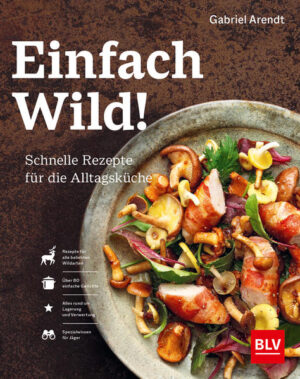 Was koch ich heute? Natürlich Wild! Entdecken Sie Reh, Hirsch, Wildschwein und Co. als nachhaltiges und vielseitiges Lebensmittel für die Alltagsküche: Mit einfachen, schnellen und modernen Rezepten, garniert mit brillanten Foodfotos und Naturaufnahmen. Beste Qualität gibt es in Punkto Wild natürlich direkt vom Jäger. Gabriel Arendt, selbst passionierter Jäger und Leidenschaftlicher Koch, gibt seinen Lesern dehalb detaillierte Informationen rund ums Wildbret vom Ursprung übers Einfrieren bis hin zur restlosen Verwertung mit auf den Weg. Ideal für alle, die Wildfleisch direkt vom Erzeuger beziehen möchten, sowie alle Jäger. Geschmack, Qualität, Nachhaltigkeit, für mehr Wild in der Küche gibt es viele gute Gründe. Das ist die Botschaft dieses innovativen Wildkochbuchs, mit der Gabriel Arendt - leidenschaftlicher Koch und Jäger - Hobbyköche und Jäger gleichermaßen begeistert. Das müssen Sie unbedingt probieren!