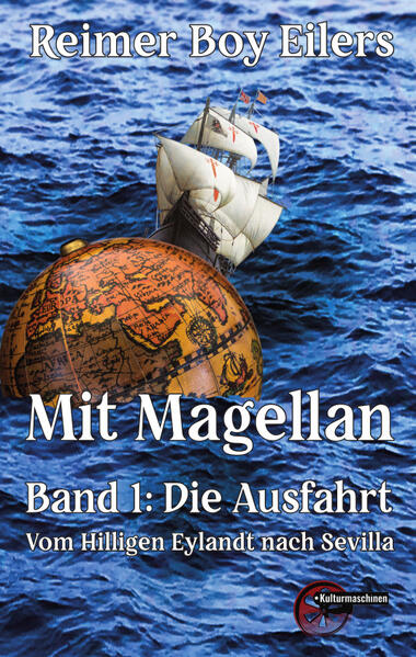 Im Jahr 2022 jährt sich das größte Ereignis der Seefahrtgeschichte zum 500. Mal. Die erste Umrundung der Erde ist untrennbar mit dem Namen Ferdinand Magellan verbunden. Nach Jahren der Recherche legt der Helgoländer Reimer Boy Eilers endlich den ersten Teil seiner Trilogie über Magellans große Seereise vor. In bislang unerreichter Detailtreue und in epischen Dimensionen kommen Hoffnung und Verrat, Kenntnisse und Irrtümer, Grausamkeiten und selbstlose Hingabe der Mannschaften und Achtergasten zu Wort. Praktische Seemannschaft und kosmologische Spekulationen werden aus Sicht der Zeit heraus geschildert. Und das größte Rätsel der Überlebenden bei ihrer Ankunft in Spanien? Sie haben auf ihrer Reise von Osten nach Westen einen Tag verloren.