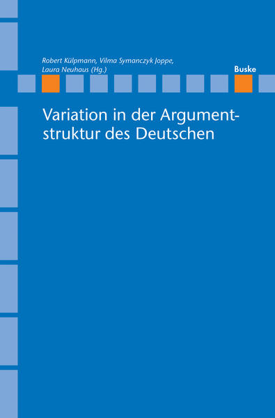 Variation in der Argumentstruktur des Deutschen | Bundesamt für magische Wesen