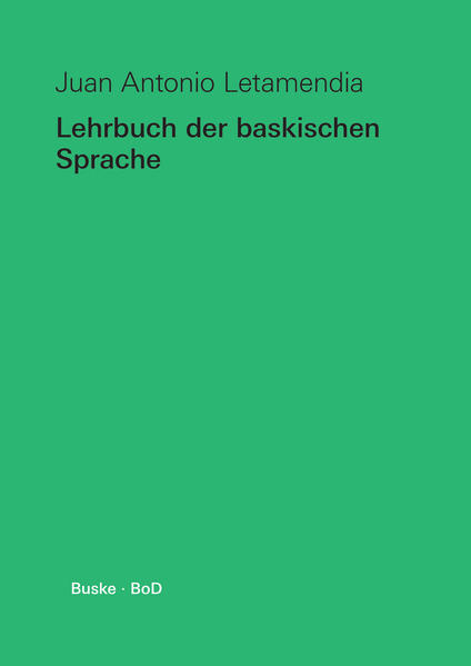 Lehrbuch der baskischen Sprache | Bundesamt für magische Wesen