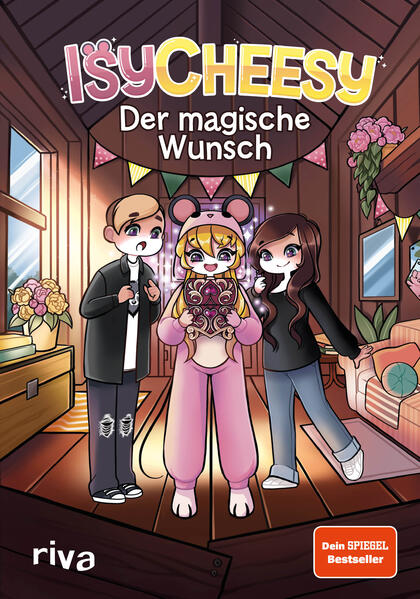 Ausschließlich die Erstauflage ist mit einem per Heißfolie auf das Vorsatzpapier geprägten Autogramm versehen. Nur solange der Vorrat reicht. Erlebe das erste packende Buchabenteuer von YouTuberin IsyCheesy! Heute ist Isys Geburtstag! Sie freut sich schon auf tolle Geschenke und viel Spaß mit ihren Freunden Lia und Aiden. Ihr Schweinchen Schinken darf natürlich auch nicht fehlen. Doch der Tag hält eine Überraschung für Isy bereit, mit der sie nicht gerechnet hätte. Sie bekommt einen Wunsch geschenkt! Was wohl wäre, wenn Wünsche wirklich wahr würden? Isy probiert es aus, doch schnell wird klar: Ihr Wunsch war ein großer Fehler. Sie muss ihn unbedingt rückgängig machen, und zwar schnell! Zum Glück hat sie Lia, Aiden und Schinken an ihrer Seite. Mutig stürzen sich die Freunde in ein magisches Abenteuer. Wenn sie es gemeinsam meistern, werden sie verstehen, wie groß die Macht von Wünschen sein kann - und wie wichtig es ist, sie mit Bedacht zu wählen.