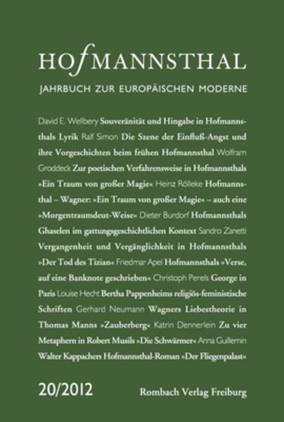 Hofmannsthal Jahrbuch zur Europäischen Moderne | Bundesamt für magische Wesen