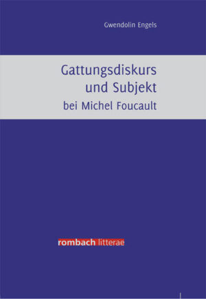 Gattungsdiskurs und Subjekt bei Michel Foucault | Bundesamt für magische Wesen