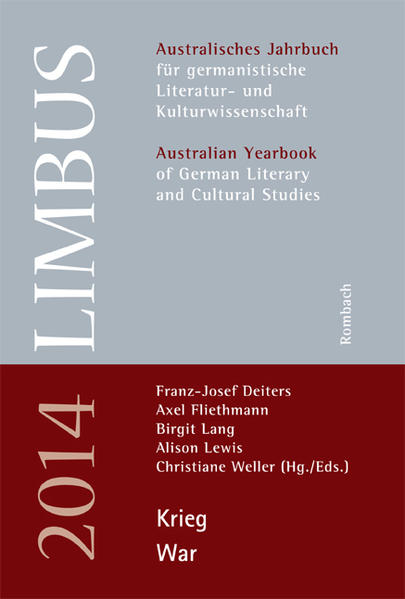 Limbus  Australisches Jahrbuch für germanistische Literatur- und Kulturwissenschaft Krieg: War | Bundesamt für magische Wesen