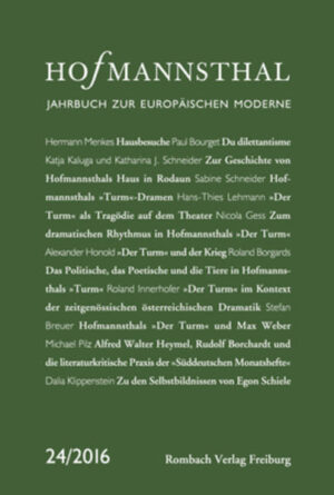 Hofmannsthal Jahrbuch zur Europäischen Moderne | Bundesamt für magische Wesen