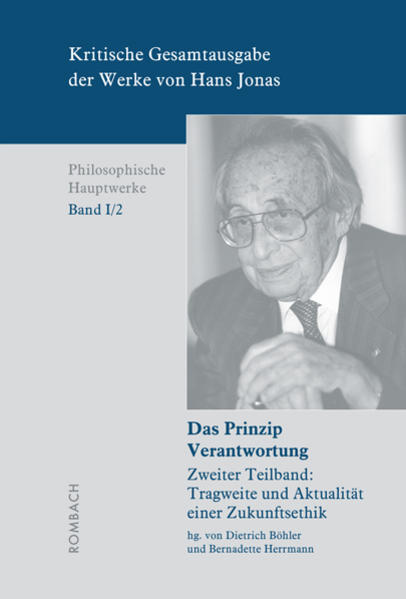 Kritische Gesamtausgabe der Werke von Hans Jonas  Philosophische Hauptwerke