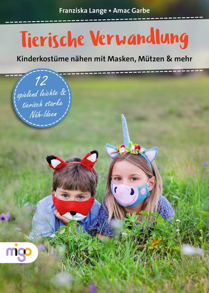 Kindermasken, die Kinderaugen leuchten lassen! Kinder lieben es, sich zu verwandeln - am liebsten in Tiere. Diese Idee greifen die fröhlichen Masken in diesem Buch auf. Sie verbinden das Kinderspiel behutsam mit dem Schutz vor Ansteckungen und machen es den Kleinen spielerisch leicht, auch im Alltag Mund- Nasen- Bedeckungen zu tragen. Jede Maske kann allein als Mundschutz angezogen werden oder mit tierischen Accessoires zum kompletten Kostüm ergänzt werden. So lassen sich die Verkleidungsideen auch für die Karnevalsund Faschingszeit weiter nutzen, sorgen beim nächsten Kinderfest für leuchtende Kinderaugen und bereichern jede Verkleidungskiste um fantasievolle Spielideen. - Mehr als 15 Nähanleitungen zu fantasievollen Mund- Nasen- Bedeckungen und passenden Accessoires wie Mützen, Haarreifen und Co. für außergewöhnliche tierische Kinderkostüme - Mit ausführlichen Schritt- für- Schritt- Anleitungen von der erfolgreichen Näh- Bloggerin Franziska Lange - Inkl. Download- Link zu maßstabsgetreuen Schnittmustern zum Selberdrucken im A4- Format in verschiedenen Größen für Kinder von 3 bis 10 Jahren