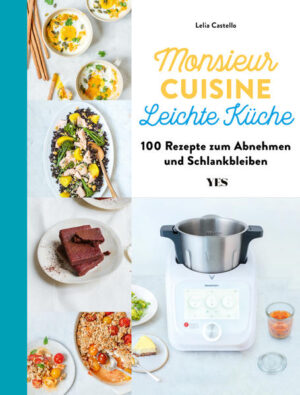 Der Lidl-Kochroboter Monsieur Cuisine Connect kann kochen, braten, dampfgaren, rühren, emulgieren, kneten, wiegen, zerkleinern und pürieren, ist effizient und sehr einfach zu bedienen. Mit diesem Kochbuch hilft der vielseitige Küchenhelfer sogar noch beim Abnehmen und Schlankbleiben. Das vollständig bebilderte Kochbuch enthält 100 Rezepte für leichte und schmackhafte Gerichte, die Sie mit der Küchenmaschine zubereiten können, ohne stundenlang am Herd zu stehen, darunter fluffige Pancakes, Vollkornbrot, Müsliriegel, Rindfleischbällchen mit Zitrone, Gemüsegratin mit Schinken, Reissalat mit Brokkoli und Lachs, Pizza und Ravioli ohne Mehl, aromatische Suppen, kreative Salate und leichte Desserts wie Litschi-Sorbet, Schoko-Mandel-Cookies ohne Zucker oder Cheesecake mit Limette. Hochwertige Rezeptfotos machen Lust aufs Kochen und Ausprobieren neuer Gerichte. Einfache Schritt-für Schritt-Anleitungen mit aufwendig bebilderten Zutatenlisten gestalten die Zubereitung so einfach wie nie zuvor.