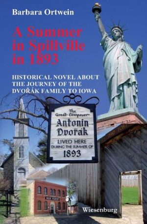 In her current novel Barbara Ortwein introduces us to the composer Antonín Dvořák, already famous throughout Europe, who in 1892 accepted a very well-paid position at the National Conservatory of Music of America in New York City and relocated with his family from Prague to New York. In 1893, homesickness for his Bohemian homeland led him and his family to set off on an adventurous trip to the small town of Spillville in rural Iowa for several months, in an area where many of his countrymen had settled. The experiences of the composer and his family in the former “Wild West” not only allowed him to find a little Bohemia in America, but also an America of diverse influences to which Bohemian immigrants also had made their contributions. It is hardly surprising that this journey echoes through numerous musical works of the composer due to the special inspiration that he found in Spillville and its surroundings. Barbara Ortwein’s novel was inspired by the author’s personal experiences in Iowa, as well as in her new home Prague. With the composer Antonín Dvořák, she introduces an artist who provided outstanding service to the intercultural exchange between Europe and North America, indeed contributing to a blending of European and American elements in music. The small town of Spillville in northeastern Iowa played a special role in assuring the success of this fusion, as the author clarifies in a manner both informative and entertaining with this novel.