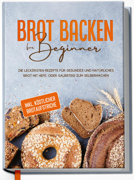 Die Wurzeln der Menschheit in den Küchen des 21. Jahrhundert - Brotbacken für Jedermann Ein unvergleichlich köstlicher Duft zieht durchs Haus, der Erinnerungen an gemütliche Sonntagsbrunches und herzhaftes Abendbrot weckt. Es ist der unverwechselbare Duft von frischem Brot, der in der Luft liegt - von Brot, das gerade in Ihrem Ofen bäckt. Was? Brot backen ist doch hochkompliziert und ohne Steinofen geht gar nichts? Falsch gedacht! Tatsächlich können Sie sich den Genuss von selbstgebackenem Brot unkompliziert und leicht in Ihre Standard-Einbauküche holen und dieses Buch zeigt Ihnen, wie! Brotbacken ist eine Kunst, das ist wahr. Allerdings eine, die keinesfalls besonders aufwändig sein muss und außerdem von jedem leicht erlernt werden kann. Brote mit Hefe etwa sind im Handumdrehen gemacht und überzeugen durch ihre Vielfältigkeit, so können Sie sich etwa fluffige Ciabattas oder einfach normales Weizenbrot backen. Auch Backpulver ist ein guter Verbündeter, damit zaubern Sie beispielsweise indisches Naan-Brot oder Buttermilchbrot. Und wer richtig tief einsteigen möchte in die Brotkunst, der vertieft sich in die Feinheiten der Sauerteigherstellung und wird anschließend belohnt mit herzhaften Klassikern wie Roggenmischbrot und Doppelback. Natürlich darf dann der passende Aufstrich nicht fehlen, deswegen ergänzen ausgewählte Rezepte für etwa Schoko-Nuss-Aufstrich oder Bärlauchcreme den vollendeten Brotgenuss. Übrigens: Fürs Brotbacken brauchen Sie nicht viel, mit Ofen, Backblech & Co. können Sie sofort losstarten. Was sonst noch nützlich ist und wie Sie typische Anfängerfehler vermeiden, zeigt Ihnen dieses Buch auf anschauliche und leicht verständliche Weise. Also stürzen Sie sich hinein ins Backvergnügen! - Decken Sie den Abendbrottisch mit beliebten Klassikern wie Roggen-Dinkel-Brot, Weltmeisterbrot oder Kürbiskernbrot oder überraschen Sie Ihre Lieben mit exotischeren Varianten wie Gemüsebrot mit Pistazien oder saftigem Karottenbrot. - Nicht nur die Deutschen können Brot! Versuchen Sie sich an mexikanischem Maisbrot, arabischem Fladenbrot oder philippinischem Pan de Sal. Abgerundet werden die Köstlichkeiten etwa mit Orient- und Feta-Aufstrich oder leckerer Bohnenpaste. - Für besondere Ernährungsansprüche: Backen Sie glutenfreies Bauernbrot, Laugengebäck oder Buchweizen-Kichererbsenbrot und sogar, wer es Low-Carb mag, wird fündig: Körnerbrot mit Eiweißpulver, Zucchinibrot & Co. begeistern Sportler & Gesundheitsbewusste. - Auch für den kleinen Hunger ist gesorgt: Weißbiersemmeln, Vollkornbrötchen oder die klassischen Frühstücksbrötchen sorgen für portionierten Genuss und wer es süß mag, probiert etwa Apfelbrot mit Walnüssen oder feine Zimtschnecken. Ganz egal, ob Sie bereits erfahrener Hobbybäcker sind oder zum ersten Mal die Knethaken schwingen, in diesem Buch finden Sie eine köstliche Rezeptvielfalt, die Höchstgenuss auf den Esstisch bringt und immer wieder mit raffinierten Überraschungen punktet - kinderleicht, profierprobt und gelingsicher!