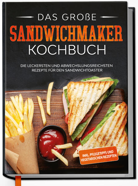 Vielfältig, köstlich und verblüffend leicht gemacht - Sandwiches für jeden Anlass! Sandwiches zum Abendessen? Da winken viele dankend ab, wer hat schon wirklich Lust auf die altbekannten, langweiligen, matschigen Brotlappen? Vielleicht mal auf der Autobahnraststätte, wenn es gar nichts anderes gibt, denken Sie - aber falsch gedacht! Das Sandwich wird hierzulande gründlich unterschätzt und es ist allerhöchste Zeit, das zu ändern. Denn tatsächlich bieten Sandwiches eine Reihe absolut unschlagbarer und vielleicht auch überraschender Vorteile. Erstens: Sie sind schnell und ohne großen Aufwand gemacht. Zweitens: Sie brauchen nicht mehr als ein kleines Gerät, das heutzutage dank Antihaftbeschichtung im Handumdrehen wieder sauber gemacht ist. Und drittens: Sandwiches sind unvergleichlich vielfältig und abwechslungsreich. Von einfach über besonders bis raffiniert ist alles dabei, simple Zutaten sorgen ebenso für Gaumenschmaus wie erlesene Leckereien. Saucen, Dips und Gewürze verändern den Geschmack im Handumdrehen. Sie entscheiden selbst, ob es dekadent-deftig oder gesund-gehaltvoll werden soll und sogar süßer Nachtisch ist blitzschnell gezaubert. Verschiedenstes Fleisch, feiner Fisch, würziger Käse, frisches Gemüse, Weißbrot oder Vollkornbrot - es gibt nichts, worauf Sie bei Sandwichkompositionen verzichten müssen. Nützliche Tipps und Tricks sorgen außerdem dafür, dass Sie von Reinigungsärger, verkratzten Platten und matschigem Brot verschont bleiben und helfen Ihnen bei der Auswahl des perfekten Geräts. Also vergessen Sie den üblichen Schinken-Käse-Fetzen und schlemmen Sie sich durch die reiche Rezeptvielfalt dieses Kochbuchs!