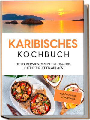 Karibische Küche: Einzigartige Rezepte für exotisches Urlaubsfeeling und den Originalgeschmack der Karibik Kristallklares Wasser an endlosen Sandstränden, das Rascheln von Palmen im Wind und strahlender Sonnenschein: Wer ein Postermotiv für Fernweh sucht, der bedient sich an der Schönheit karibischer Inselträume - aber tatsächlich hat die Region noch viel mehr zu bieten! Neben Sommer, Sonne und Lebensfreude punktet Sie nämlich mit einer einzigartigen Küche voller Geschmack, Genuss und geheimnisvollen Gewürzen. Und wer deshalb nicht gleich in den Flieger steigen möchte, der holt sich das herrliche Aromenspiel mit diesem Kochbuch ganz einfach in die heimische Küche! Fisch, Meeresfrüchte, Mango, Kokosmilch, Ananas oder Kochbananen: Schon die Zutatenliste vieler Rezepte klingt nach Urlaub pur und wird durch herzhaftes Fleisch oder würzigen Reis noch ergänzt. Darüber hinaus werden Sie beim Durchblättern schnell feststellen, dass sich „die“ karibische Küche in atemberaubender Vielfältigkeit präsentiert und somit für alle Vorlieben reichlich Auswahl bietet. Ob kubanisches Hühnerfrikassee, jamaikanischer Salat, Kabeljau nach Puerto-Rico-Art oder Kokosbällchen aus Trinidad - in diesem Buch entdecken Sie die köstlichsten Spezialitäten der verschiedenen Karibik-Regionen. Dank unterschiedlicher Küchentraditionen finden sich hier herzhaft-würzige Fleischgerichte ebenso wie Raffiniertes aus dem Atlantik und auch Vegetarier, Veganer und Naschkatzen kommen mit exotischen Gemüsegerichten und himmlischen Desserts voll auf ihre Kosten. Das klingt verlockend, aber aufwendig und kompliziert? Tatsächlich finden Sie die allermeisten Zutaten längst in deutschen Supermärkten und auch die Zubereitung ist kinderleicht und gelingt mit einfachen Schritt-für-Schritt-Anleitungen auch ungeübten Köchen auf Anhieb. Also schnappen Sie sich Ihre Kochschürze, legen Sie ein paar heiße Salsa-Rhythmen auf und stürzen Sie sich ins Kochvergnügen! Frühstücks- und Brotideen: Starten Sie doch einmal karibisch in den Tag und gönnen Sie sich grünes Bananenpüree, Eier mit Chili oder Bananenbrot und Mangomarmelade. Leckeres für den kleinen Hunger: Ob als Vorspeise, leichte Mahlzeit oder einfach für zwischendurch - karibischer Hähnchensalat, trinidadische Callaloo-Suppe, scharfe Aruba-Erdnusssuppe oder jamaikanische Hackpasteten bringen jederzeit Südsee-Feeling in den Alltag. Hauptgerichte mit Fleisch & Fisch: Auf karibische Art rundum satt werden Sie mit herzhaft-würzigen Speisen wie JugJug-Eintopf mit Kichererbsen, Fleisch und Kräutern, kreolischem Jambalaya-Eintopf, frittiertem Fisch mit Kokossauce oder gegrilltem Red Snapper. Exotische Gemüsevielfalt: Vegetarier und Veganer entdecken mit kubanischem Süßkartoffelauflauf, karibischem Okra-Papaya-Curry, veganer Pastelón-Bananenlasagne oder kubanischer Salsa-Bowl völlig neue Geschmackshorizonte. Verwöhnen auf karibisch: Mit karibischem Rumkuchen, Karamellcreme, Planters Punch oder Kingston Negroni gönnen Sie sich exotische Genussmomente. Dieses Kochbuch bringt Ihnen Südsee-Flair und Schlemmerei im Handumdrehen auf den Tisch und sorgt für zahlreiche geschmackliche Überraschungen. Ob Vorfreude auf eine Kuba-Reise, Schwelgen in tollen Urlaubserinnerungen oder einfach Neugier auf neue Genuss-Erlebnisse - hier finden Sie reichlich köstliche Auswahl.