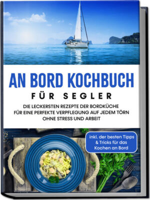 Kombüsen-Küche für Segler: Abwechslungsreiche, köstliche und unschlagbar unkomplizierte Rezepte für Minimalbedingungen an Bord Endloser Himmel, die Weite des Meeres und die Freiheit ferner Ländern: Ein Segeltrip bedeutet für die meisten Menschen die einzigartige Erfahrung von Unendlichkeit - nur endet die leider meist bei Tisch. Denn die Kombüse ist von unendlicher Freiheit weit entfernt und ernüchtert die Traumreise mit Dosenravioli & Co., dabei muss das gar nicht sein! Denn selbst in der kleinsten Kochnische lassen sich kulinarische Köstlichkeiten ohne Abstriche zubereiten und die Kombüsen-optimierte Rezeptsammlung in diesem Buch zeigt, wie das ganz einfach geht! Feine Lachspasta, raffiniertes Süßkartoffel-Curry, knackiger Fisch-Melone-Feta-Salat oder verführerischer Walnusstraum: Was nach aufwendigem Menü im Sterne-Restaurant klingt, können Sie tatsächlich kinderleicht auch in der kleinsten Kombüse auf den Teller zaubern und das auch noch bei minimalen Lagerkapazitäten. Denn der Schlüssel zu abwechslungsreicher Schlemmerei an Bord liegt in Planung und Kreativität und wie das klappt, entdecken Sie in diesem Buch. Von Bevorratung über Haltbarmachen und Menüauswahl bis hin zu Tipps zu Lagerung und Ausrüstung lernen Sie die optimalen Strategien kennen, vor allem aber finden Sie eine Riesenauswahl an perfekt auf Bordbedingungen zugeschnittenen Rezepten. Vom leichten Salat über würzige Suppen, herzhafte Fleischgerichte und feinen Fisch bis hin zum sündig-süßen Dessert mit passendem Drink runden vielfältige Köstlichkeiten Ihr Segelabenteuer ab und machen Fleischfans, Fischliebhaber, Veggies und Naschkatzen gleichermaßen glücklich. Sie sind Segler und kein Koch? Kein Problem! Denn die schmackhaften Gerichte sind zugleich unschlagbar einfach zubereitet und stehen dank kinderleichter Schritt-für-Schritt-Anleitungen auch bei Kombüsen-Anfängern im Handumdrehen auf dem Tisch. Frühstück auf dem Meer: Mit fruchtigem Buchweizen-Pudding, klassischen Pancakes, Overnight-Oats oder herzhaftem Omelett starten Sie voller Energie in einen aufregenden Tag. Köstliche Kleinigkeiten: Für den kleinen Hunger oder als Vorspeise sind Garnelen-Snack, Arme Segler, Salat Mexiko oder Hackbällchen-Topf perfekt geeignet. Deftige Hauptgerichte: Ob mit Fisch, mit Fleisch oder lieber einfach Veggie - nach reichlich Seeluft machen Curry mit Lachs und Reis, Lasagne aus dem Topf, Linsen-Curry mit Tofu oder Pasta-Pot so richtig satt. Kulinarisches Fernweh: Mit Hafenspezialitäten aus fernen Ländern wie norwegischer Fischsuppe, dänischen Frikadellen, griechischer Bohnensuppe oder französischem Ratatouille schicken Sie auch Ihren Geschmackssinn auf Weltreise. Genussmomente: Ob Dessert oder Drink, mit fruchtiger Honig-Mascarpone-Creme, Apfelschicht-Dessert, exotischem Rumtopf oder Gurkenlimo gönnen Sie sich pures Genießerglück. Mit diesem Kochbuch setzen Sie Ihrem Segelabenteuer die Genusskrone auf und müssen künftig auch auf hoher See nicht auf Geschmacks-Höhepunkte verzichten. Ob Weltreise, Atlantiküberquerung oder kleiner Mittelmeer-Törn - hier finden Sie reichlich Inspiration für ausgewogene, unkomplizierte und vor allem einzigartig leckere Ernährung an Bord.