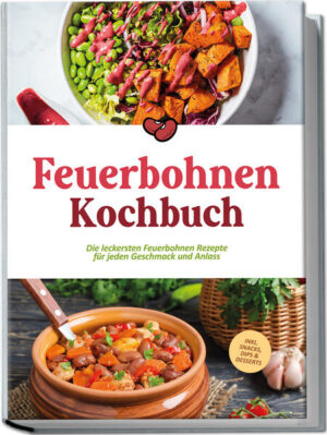 Feuerbohnen-Rezepte: Kreative, köstliche und kinderleichte Genuss-Ideen rund um die unkomplizierte Gartenschönheit Die Blüten sind so hübsch wie die Früchte selbst und doch ist das einzigartige Gewächs hierzulande ein wenig in Vergessenheit geraten: Die Rede ist von der Feuerbohne, der einzigartig rot-lila-braun gescheckten Schönheit, die sowohl als Pflanze als auch auf dem Teller verzaubert. Deshalb erlebt sie in diesem Kochbuch das wohlverdiente Revival und Sie entdecken, auf welch vielfältige Weise Sie der Feuerbohne einen Platz in Topf und Garten einräumen können! Die Früchte stecken voller Proteine und Ballaststoffe und sind unvergleichlich wandelbar, die Pflanzen hingegen glänzen durch robustes Wachstum sowie feuerrote Blüten: Reichlich Gründe, das Gewächs kinderleicht im Garten zu ziehen und anschließend die kostbare Ernte zu genießen. Wie beides klappt, erfahren Sie nun in diesem Kochbuch, in dem sich alles um die hübsche Bohne dreht. Finden Sie zunächst heraus, wie Sie das Gewächs ganz einfach selbst anbauen können, und machen Sie sich dann an die kulinarische Verarbeitung. Ob mit Fleisch oder Fisch, als vegetarisch-veganes Gericht, in feinen Suppen und Salaten oder gar in zuckersüßem Gewand als Dessert - bei der riesengroßen Rezeptauswahl kommt jeder auf seine Kosten. Schmeckt Bohne nicht immer gleich? Ganz und gar nicht! Denn die unterschiedlichen Rezepte kombinieren die Feuerbohne immer wieder neu und kitzeln mit jedem Gericht andere Geschmacksnuancen aus den kleinen Köstlichkeiten heraus. Dazu gelingen die einfachen Schritt-für-Schritt-Rezepte auch Anfängern in der Küche ganz einfach und viele Leckereien stehen in kürzester Zeit auf dem Tisch. Frühstück mal anders: Statt Müsli überlassen Sie mal der Feuerbohne die Bühne und entdecken überraschende Frühstücksideen wie Bananen-Porridge mit Feuerbohnen, Frühstücks-Smoothie mit Bohnen oder Omelett mit Spinat und feurigem Bohnenmus. Kleines, aber Feines: Ob als Vorspeise, leichte Mahlzeit oder Snack, mit steirischem Käferbohnen-Salat, Feuerbohnen-Kartoffelsuppe mit Mettenden, Kokosmilch-Curry-Suppe oder Feuerbohnen-Hummus landen Sie jederzeit einen Treffer. Hauptgerichte mit Fisch & Fleisch: Feuerbohnen-Lamm-Eintopf mit Spinat, Feuerbohnen-Hackfleisch-Gyozas, Bohneneintopf mit Shrimps oder Zander auf Knoblauch-Bohnen-Mus liefern deftig-geschmackvolle Bohnen-Kombinationen für den großen Hunger. Veggie-Hits: Bei vegetarischen und veganen Leckereien wie herzhaftem Herbst-Bohnenkuchen, Kartoffel-Feuerbohnen-Auflauf, 3-Bohnen-Chili oder Tofu-Feuerbohnen-Strudel läuft die Feuerbohne zur Höchstform auf. Süße Überraschungen: Bei Feuerbohnen-Brownies, Chili-Schokotrüffel oder Feuerbohnen-Kürbis-Kuchen werden Bohnenfans und Naschkatzen gleichermaßen glücklich. In diesem Kochbuch entdecken Sie, was Sie mit der Feuerbohne und auch ihren essbaren Blüten allerhand Köstliches auf den Teller zaubern können und bringen Abwechslung ins Bohnen-Einerlei. Ob Sie bereits reiche Ernte eingefahren haben, Ihren Speiseplan gesund und lecker erweitern oder einfach gerne neue kulinarische Highlights entdecken möchten - hier finden Sie jede Menge Schlemmer-Inspiration.