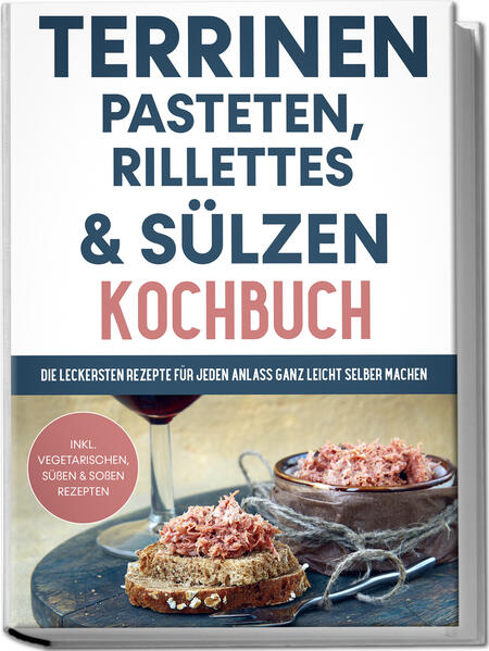 Terrinen, Sülzen, Pasteten & Rillettes: Frisch inspirierte Retro-Köstlichkeiten für festliche Tafeln, Genuss im Alltag und den unnachahmlichen Geschmack von „hausgemacht“ Wenn Sie großartig gedeckte Festtafeln in Filmen über das 18. oder 19. Jahrhundert sehen, sticht etwas sofort ins Auge: Die üppig-raffinierte Opulenz an zahlreichen kleinen und größeren Kunstwerken, die ein Buffet in die Vorlage für ein prächtiges Gemälde verwandeln. Herzhafte Terrinen, ästhetisch-bunte Sülzen, winzige Pasteten-Kostbarkeiten oder intensiv-würzige Rillettes versprachen der gehobenen Gästeschar außergewöhnlichen Genuss bei Tisch - und die gute Nachricht ist: Sie müssen heute längst nicht mehr dem Adel angehören, um sich und liebe Gäste mit derartigen Leckereien zu verwöhnen! Wie Sie die raffinierten Speisen gelingsicher und mühelos in Ihrer Küche zaubern, das zeigt Ihnen nun dieses Kochbuch. Von Jane-Austen-Filmen bis zur altbacken wirkendend Festtafel der 50-er - Pasteten, Sülzen & Co. haben schon so einigen Imagewandel erlebt, bevor sie heute glücklicherweise ein Comeback feiern. Denn die traditionellen Gerichte haben so einige unschlagbare Vorzüge: Die Verarbeitung von unansehnlichen Fleischteilen ist vorbildlich im Kampf gegen Lebensmittelverschwendung, dank des Prädikats „selbstgemacht“ wissen Sie genau, was drin ist, die Vielfalt ist unschlagbar und vor allem schmecken die Leckereien einfach unerhört gut! Von der Shiitake-Hähnchen-Terrine über Rehrücken im Mantel bis hin zu mariniertem Whiskey-Rillette oder veganer Portobello-Pilz-Pastete ist für jeden Geschmack reichlich Auswahl geboten und sogar auf Naschkatzen wartet die eine oder andere süße Überraschung. Klingt lecker, aber ziemlich kompliziert? Keine Sorge! Auch ohne Hofkoch gelingen die Köstlichkeiten dank präziser Schritt-für-Schritt-Anleitungen auf Anhieb - alles, was Sie mitbringen müssen, ist ein wenig Geduld und ganz viel Leidenschaft! Feine Terrinen-Vielfalt: Sommerliche Hähnchenterrine mit Aprikose, Räucherlachs mit Frischkäse oder Fasanterrine mit Pilzen bieten von klassisch bis exotisch reichlich Abwechslung. Edle Pasteten: Bei Pâté mit Trüffel-Öl & Pancetta, Wildleberpâté oder karibischen Knuspertaschen werden Sie für Festtagstafel und Häppchenplatte gleichermaßen fündig. Herzhafte Hausmannskost: Sülzen wie ungarischer Aspik, Rindersülze mit Gürkchen oder Haxensülze mit frischer Sauce vereinen auf köstliche Weise Tradition und Geschmack. Leckeres für die Brotzeit: Deftige Rillettes wie Pottsuse, Fisch-Rillette oder Rinderbäckchen mit Waldpilzen bringen ordentlich Geschmack aufs Brot. Vegetarisch & Vegan: Auch fleischfrei glänzen die raffinierten Leckerbissen, versuchen Sie etwa Bohnen-Pâté, Törtchen mit Zwiebelkaramell oder Virgin Mary-Sülze. Saucen & Süßes: Feigenkompott oder Bratensauce geben Ihren Kreationen den letzten Schliff und Apfelpastete oder Champagner-Terrine sind für eine sündig-süße Dessertüberraschung gut. Mit diesem Kochbuch holen Sie Terrine, Aspik & Co. aus der verstaubten Ecke der Biederkeit und hauchen den Köstlichkeiten den verdienten edlen Atem ein! Ob traditionelle Klassiker, extravagante Feiertags-Highlights oder exotisch-moderne Neukreationen - sorgen Sie für Stil und Geschmack in allen Situationen.