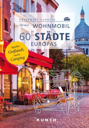 Großstadt und Wohnmobil – passt das zusammen? Und wie! Dieser lässige Camping-Führer verbindet 60 pulsierende Großstädte Europas mit den Vorteilen eines unabhängigen Wohnmobilurlaubs. Von Dublin bis Stockholm, von Sevilla bis Krakau – tagsüber flaniert man durch historische Altstädte, vergisst die Zeit in Kunstmuseen oder genießt in lebhaften Geschäftsvierteln das vielfältige Angebot. Nachts kuschelt man sich dann entspannt ins vertraute Wohnmobil. Tipps, was man auf keinen Fall verpassen sollte, Infokästen und Spezialseiten zum Thema Großstadt-Camping zeigen, worauf man dabei achten sollte. + 60 campingtaugliche Städte in ganz Europa + Infokästen und Spezialseiten für die schnelle Urlaubsplanung + Karten zum Auffinden der Stellplätze