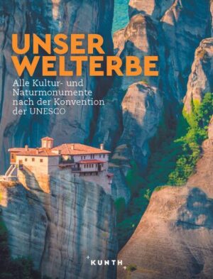 Ein Übereinkommen zum Schutz des Kultur- und Naturerbes der Welt im Jahr 1972 legte den Grundstein für eine einzigartige und international agierende Maßnahme, die den Erhalt unserer Güter von universellem Wert sichert. Seitdem werden jedes Jahr eine Reihe herausragender Kulturschätze und Naturphänomene in die Liste des Welterbes der UNESCO aufgenommen. Die Vielfalt der ausgezeichneten UNESCO-Welterbestätten ist inzwischen beachtlich. Angesichts der Gefährdung vieler Ökosysteme und dem drohenden Verlust kultureller Zeugnisse zeigt dieser umfangreiche Bildband auf eindrucksvolle Weise, warum es diese Orte besonders zu schützen gilt. Der kompakte Bildband stellt alle Welterbestätten in großartigen Bildern vor. Informative Texte liefern zudem HIntergrundwissen, Karten helfen dem Betrachter bei der Orientierung. + Die Natur- und Kulturerbestätten kompakt & komplett in einem Bildband + Informative Texte und Beschreibungen zu allen UNESCO-Welterbestätten + Brillante Bebilderung aller Einträge