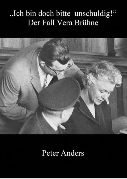 Eine um 30 authentische Dokumente erweiterte Auflage. Peter Anders deckt Widersprüche und platte Lügen auf, die letztendlich zum Urteilsspruch vom 4. Juni 1962 geführt hatten. Das Ergebnis seiner langjährigen, mit Akribie durchgeführten Recherchen war eindeutig und ließ keine Zweifel offen: Vera Brühne war das Opfer eines politischen Komplotts geworden, bei dem die wahren Mörder im Verborgenen blieben.