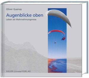 Oliver Guenays neues Buch "Augenblicke oben" ist ein spannendes Eventbuch voller Berichten, Reflexionen und Abenteuern. In zehn Geschichten beschreibt er Reisen, Biwakflüge, Bergabenteuer und andere Grenzgänge mit Gleitschirm und Drachen auf allen Kontinenten. Das Buch ist durchgehend farbig bebildert und mit Karten ergänzt. In Geschichten von sich selbst sowie über Bob Drury, Angelo d'Arrigo, Mike Küng, Will Gadd bis hin zum Bericht über die XAlps, dem härtesten, fliegerischen Wettkampf der Welt, erzählt er über die Vision des freien, motorlosen Fliegens und beschreibt hautnah die Menschen dahinter in all ihrer Leidenschaft. O.Guenays Buch zeigt, was es bedeutet, die Grenzen des Machbaren zu durchstoßen und für sich und andere eine neue Welt zu erschließen.