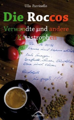 Die Roccos - Verwandte und andere Katastrophen von Ulla Parrinello Lachend, dann wieder sich die Haare raufend, bewältigt Ulla ihren Job und den alltäglichen Wahnsinn in einem Haushalt mit zwei pubertierenden Töchtern, dem kleinen Kronprinzen Fabio und ihrem sizilianischen Ehemann. Als das Fest der Liebe naht und sich die sizilianische Schwiegermutter nebst Ehemann und Sohn ankündigt, um das Regiment im schwäbisch/italienischen Haushalt der Familie Rocco an sich zu reißen, da prallen Welten aufeinander, Linsen auf Spaghetti, Espresso auf Obstler, denn auch der schwäbischen Verwandtschaft mangelt es nicht an Temperament. Kann Großmutter Henriette den Familienfrieden retten?