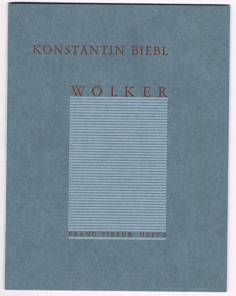 Die Ausgabe stellt alle Erinnerungstexte von Konstantin Biebl an seinen Freund und literarischen Weggefährten Jiri Wolker erstmals auf Deutsch vor.