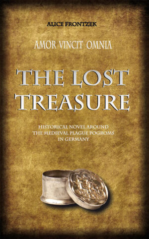 „The Lost Treasure“ is a historical novel that tells about a love story between the poles of the Jewish-Christian relations in one of the largest European trade cities of the middle-ages at the times of the plague pogroms. The author uncovers the secret of the treasure, unique in volume and content, hidden in the 14th century which was found in 1998, toured Jewish Museums worldwide, and which is now permanently exhibited in the Old Synagogue of Erfurt.