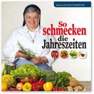 Mit diesem Kochbuch legen wir Ihnen den zweiten Band der Steyler Klosterküche vor. Steyler Ordensschwestern und Ernährungs-Fachfrauen laden Sie ein, im Zyklus der Jahreszeiten passende Saisonrezepte aus allen Teilen der Welt zu genießen: leichte Vorspeisen, gesunde Hauptgerichte, besondere Desserts und schmackhafte Getränke. Gedichte, Sprichwörter und Redensarten rund ums Essen begleiten Sie durch die zwölf Monate. Die Steyler Klosterküche wünscht: Guten Appetit!