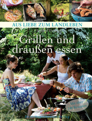 Sommerzeit ist Grill- und Picknickzeit. „Grillen und draußen essen“ weckt die Lust auf das Kochen in freier Natur - mit Kochrezepten, Dekovorschlägen und Veranstaltungstipps. Überall kocht und isst man gerne im Freien, feiert zu den verschiedensten Anlässen im größeren oder kleineren Kreis, sei es mit Freunden oder mit der Familie. Mit über 140 reichbebilderten Rezepten weckt Claudia Daiber die Lust, sofort Grill und Picknickkorb einzupacken! Die Autorin zeigt anhand von über 200 wunderschönen Farbfotos, wie die Menschen vom Süden bis zum Norden und vom Westen bis in den Osten die unterschiedlichsten Grill- und Picknickrezepte kreieren und auf die unterschiedlichste Art und Weise ihre Feste draußen feiern. Claudia Daiber will mit diesem Buch alle „Draußen-Köche“ zu eigenen Kreationen inspirieren und ihnen Ideen liefern, um sich über das normale „Grilleinerlei“ zu erheben.