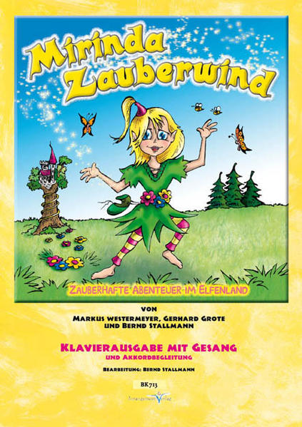 Dieses Klavierheft dient der Chorbegleitung des neuen Kindermusicals und enthält die Klavierbegleitung der Lieder inkl. Gesangsstimme und unterlegter Liedtexte. Dieses Musical wurde 2013 uraufgeführt und enthält 7 Lieder zur spannenden Geschichte von Mirinda Zauberwind. Geschrieben wurde diese spannende Geschichte von Markus Westermeyer. Mit diesem Klavierheft kann eine szenische Aufführung des Musicals durch den Kinderchor live begleitet werden.