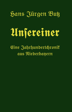 Der Roman erzählt vom dörflichen Familienleben, eingebettet in die Ereignisse des 20. Jahrhunderts. Der hier vorgestellte erste Band behandelt die Jahre 1900 bis 1950 der niederbayrischen Familie Burg. Der Übergang vom bayerischen Königreich zum deutschen Kaiserreich, der 1. Weltkrieg, der Einzug der Nationalsozialisten auch ins dörfliche Leben, der 2. Weltkrieg und die ersten Nachkriegsjahre, alle diese Ereignisse hinterlassen Spuren im Leben der Familie. Der Autor siedelt seinen Roman im niederbayerischen Schierling zwischen Landshut und Regensburg an. Aus jedem Jahr des 20. Jahrhunderts wird eine in sich abgeschlossene Geschichte erzählt - einzelne Mosaiksteine, die sich zu einem aussagekräftigen Bild über das Leben von einfachen Leuten auf dem Land zusammenfügen. Der im Jahre 1900 geborene Protagonist geht mit offenen Augen durch das Alltagsleben. Neben den vornehmlich im Wirtshaus diskutierten politischen Ereignissen steht die Familie, das tägliche Auskommen und die Heimat im Vordergrund. Parallel zur Familie Burg wird in Ausschnitten auch die Familie Maser in Thüringen vorgestellt, die in späteren Jahren mit der aus Schierling verschmelzen wird - eine Geschichte von vielen in Deutschland, typisch und doch einzigartig. Der Titel ist in Fraktur gedruckt.