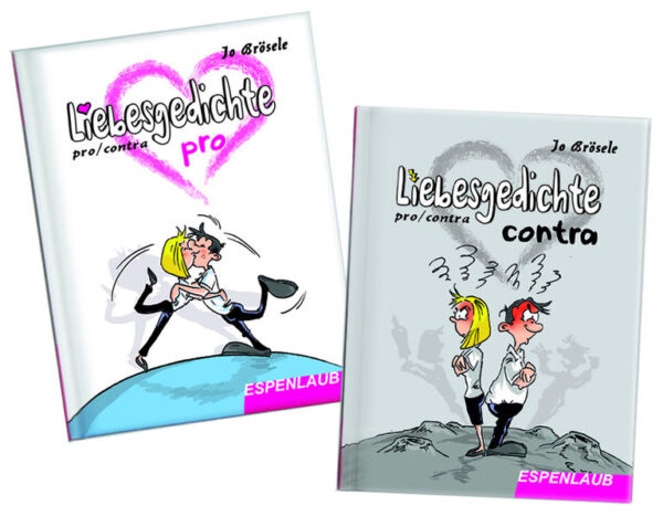 Die Liebe kann man wenden wie man mag, es gibt immer zwei Seiten. Auch das Buch kann man wenden wie man mag. Von der einen Seite aus sind die pro-Liebesgedicht zu lesen: "Dein Kuss war süß, ich träumte Tage. Auch Du bist süß - ja, keine Frage! Doch halt, oh, eine Frage hätte ich: Wann hast Du wieder einen Kuss für mich?" Wendet man das Buch, liest Mann/Frau die Contra-Gedichte: "In jungen Jahren hat man schönen Sex, verbunden mit viel Liebe. Ausgelebt mit Fantasie und freiem Lauf der Triebe. Später dann in reifen Jahren steht man auf ausgefall´nen Sex. Ob wegen Mann, ob wegen Frau, das ist ganz verschieden. Bei vielen Paaren ist auch letztes Jahr, der Sex ausgefallen - ganz genau - einfach ausgeblieben." Die Gedichte sind mal länger, mal kürzer - aber immer gut gewürtzt. Ein tolles Geschenk.