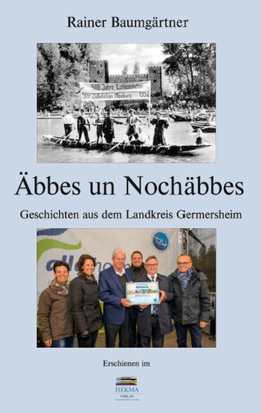 „Wer das Buch liest, weiß mehr über den Landkreis Germersheim“, sagt der Autor. Er hat viele wissenswerte Geschichten und Kuriositäten aus den Gemeinden des Landkreises aufgeschrieben. Mit seinem Buch „Äbbes un Nochäbbes“ soll vieles in Erinnerung bleiben, was ansonsten vergessen wird. Es geht aber nicht nur um Geschichten. „Äbbes un Nochäbbes“ ist das erste Buch, in dem alle bestehenden Ehrenbürgerschaften im Landkreis aufgelistet sind, ergänzt um Wissenswertes zu den Ehrenbürgern und Zitaten von Ehrenbürgern. Sehenswürdigkeiten sind ebenso beschrieben wie Traditionen und Bräuche, die wir über das ganze Jahr feiern. Und nicht zuletzt: Die Anekdoten aus vielen Gemeinden, die oft herzhaft zum Lachen anregen. Das Buch ist ein bunter Bogen über das Leben im Landkreis Germersheim von gestern bis heute. Äbbes un Nochäbbes: 280 Seiten, 128 Abbildungen, Farbe, Format A5, Fadenheftung, Bucheinband Hardcover, ISBN 978-3-9814183-9-2, Autor: Rainer Baumgärtner (Kuhardt), erschienen im Hekma Verlag (Maikammer).