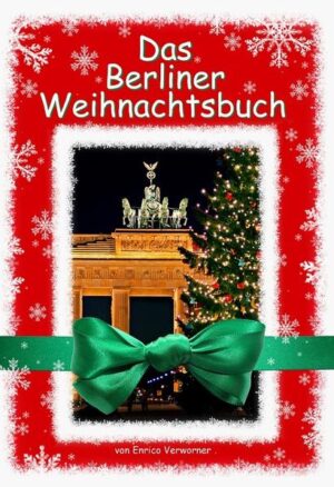 Das Berliner Weihnachtsbuch vereint einen sinnlichen Berliner Bildband mit einem weihnachtlichen Familienbuch. Leuchtende Berliner Weihnachtsimpressionen fotografiert von Enrico Verworner stimmen den Leser auf die Adventszeit ein. Plätzchen-Rezepte, Weihnachtsgedichte, Rätselnüsse, Bastelanleitungen, ein weihnachtliches Kreuzworträtsel und eine Bildergeschichte über den Weihnachtsschneemann Fridolin, der sich auf eine große Reise begibt und dabei viele Abenteuer erlebt, laden zum gemeinsamen Miteinander, Backen und Rätseln ein. Frohe Weihnachten wünscht der Smiling Berlin Verlag! www.berliner-weihnachtsbuch.de www.facebook.de/FridolinderSchneemann