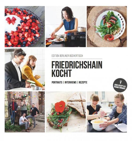 „Friedrichshain kocht“ blickt hinter die Kulissen eines bewegten Stadtteils und macht dabei Mut, selbst aktiv zu werden. Ein Buch zum Nachdenken, Nachkochen & Nachleben. Nicht nur für Friedrichshainer und (Wahl-) Berliner, sondern für jeden, der gern Neues entdeckt und Überraschungen liebt. Vorgestellt werden 55 Projekte, Einrichtungen, Kiezläden und engagierte Menschen: YAAM, Radialsystem V, Supamolly, Sozialhelden, Zirkus Zack uvm. Jedes Projekt liefert ein Lieblingsrezept mit!